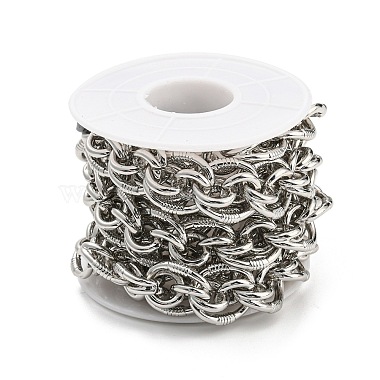 Alloy Oval Link Chains(LCHA-K001-01P)-2