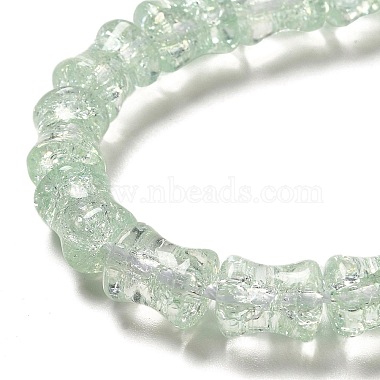 Transparent Crackle Glass Beads Strands(GLAA-D025-01C)-3