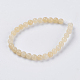 Chapelets de perles en jade topaze naturelle(X-G-G515-6mm-03B)-2