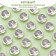 60Pcs Zinc Metal Alloy Shank Buttons(FIND-OC0002-08)-4