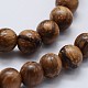 Natural Wood Beads Strands(WOOD-F006-04-6mm)-3