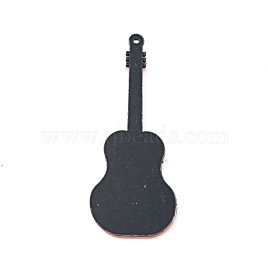 Guitar Shape Acrylic Big Pendants(MACR-E002-02B)-2