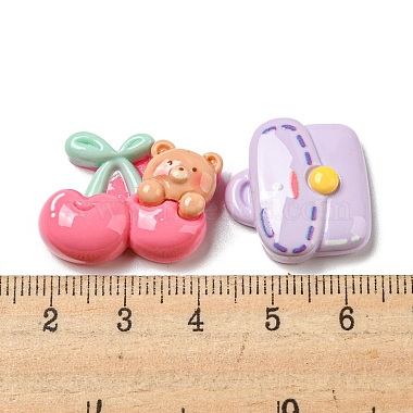 Opaque Resin Decoden Cabochons(RESI-F052-B12)-3