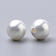Perles nacrées en coquilles(X-BSHE-T008-8mm)-2