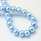 Chapelets de perles rondes en verre peint(HY-Q003-6mm-24)-4