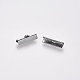 304 Stainless Steel Ribbon Crimp Ends(X-STAS-S112-001F-P)-1