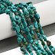 Natural HuBei Turquoise Beads Strands(G-B089-B01-02)-2