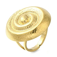 304 Stainless Steel Ring for Women, Real 18K Gold Plated, Inner Diameter: 17mm(RJEW-I106-03G)