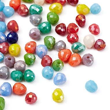 120Pcs Opaque Glass Beads Strands(EGLA-YW0001-23)-4