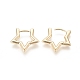 Brass Huggie Hoop Earrings(EJEW-F245-03G)-2