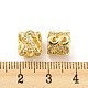 Brass Micro Pave Cubic Zirconia European Beads(KK-H452-10G)-3