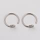 316L Surgical Stainless Steel Earring Hooks(STAS-G229-04P)-1