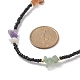 2Pcs 2 Style Natural Mixed Gemstone Chips & Glass Seed Beaded Necklaces Set for Women(NJEW-TA00051)-5