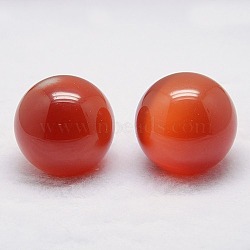 Cat Eye Display Decoration, Sphere Ball Beads for Home Decoration, Indian Red, 58~60mm(DJEW-D032-60mm-04)