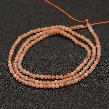 Natural Sunstone Beads Strands(X-G-K182-2mm-13)-2