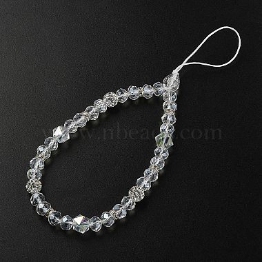 Clear Glass Mobile Straps
