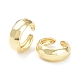 Brass Open Cuff Rings for Women(RJEW-D016-08G)-1