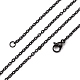 304 из нержавеющей стали кабель цепи ожерелья(STAS-L164C-01B)-1