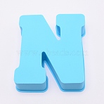 Alphabet Silicone Molds, Resin Casting Molds, For UV Resin, Capital Letter Symbol, DIY Crystal Word, Letter.N, 163x139x35mm(DIY-SZC0006-01A-N)