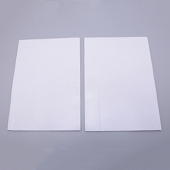 Sponge EVA Sheet Foam Paper Sets, With Double Adhesive Back, Antiskid, Rectangle, Black, 30x21x0.3cm
