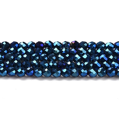 Electroplate Glass Beads Strands(GLAA-H021-01A-FP03)-2
