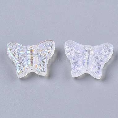 Perles en verre transparentes(GLAA-R215-06-D01)-2