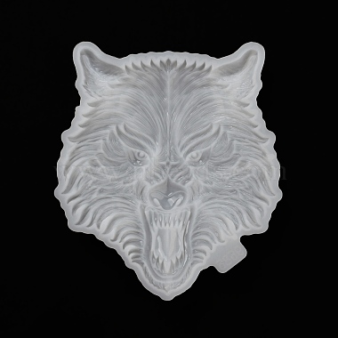Wolf Head DIY Silicone Molds(AJEW-D052-03)-2