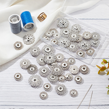 24Pcs 4 Style Alloy & Brass Snap Buttons(FIND-NB0003-66P)-4