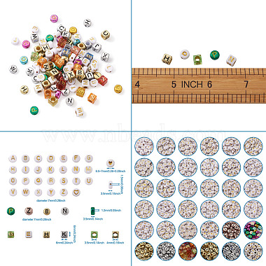 Plating Acrylic Beads(PACR-TA0001-02)-8