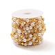 Cadena con cuentas redondas de perlas de vidrio(CHC-G017-07G)-3