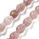 Natural Strawberry Quartz Beads Strands(G-P520-B11-01)-1
