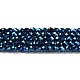 Electroplate Glass Beads Strands(GLAA-H021-01A-FP03)-2