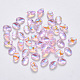 Transparent Spray Painted Glass Charms(GLAA-R211-05-F06)-1