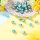 30Pcs Handmade Gold Sand Lampwork Beads(LAMP-TA0002-37C)-4
