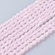 Opaque Solid Color Glass Beads Strands(X-GLAA-A036-G01)-1