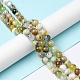 Natural Green Opal Beads Strands(G-C029-02A)-2