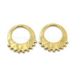 304 Stainless Steel Linking Rings, Round Ring, Real 14K Gold Plated, 21.5x22x1.5mm(STAS-P356-02G)