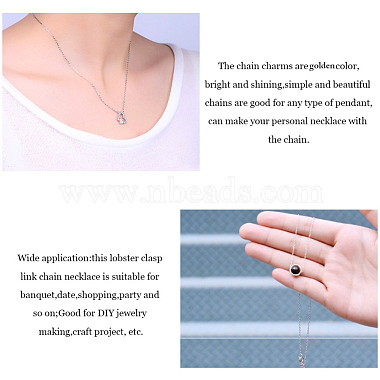 304 Stainless Steel Necklace(X-MAK-K004-07P)-6
