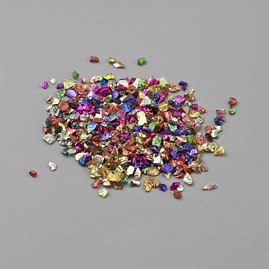 Electroplated Glass Beads(GLAA-WH20001-01B)-1