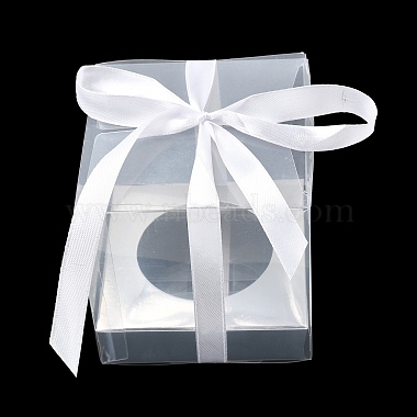 Transparent PET Cupcake Packing Boxes with Paper Base(PL-CBA0AB9-01A)-1