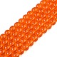 Transparent Glass Beads Strands(GLAA-T032-T6mm-25)-1