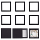 Square Transparent PE Thin Film Suspension Jewelry Floating Frame Displays(ODIS-TAC0002-02A)-1