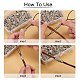 326Pcs 14 Style Zinc Alloy Hair Braiding Rings Beads(TIBE-SZ0001-04)-3