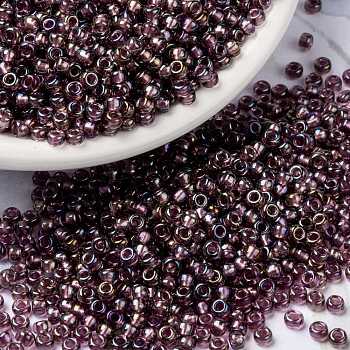 MIYUKI Round Rocailles Beads, Japanese Seed Beads, 8/0, (RR3748), 3mm, Hole: 1.1mm, about 19000~20500pcs/pound
