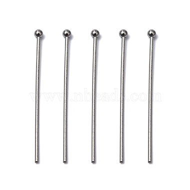 3cm Stainless Steel Color 304 Stainless Steel Ball Head Pins