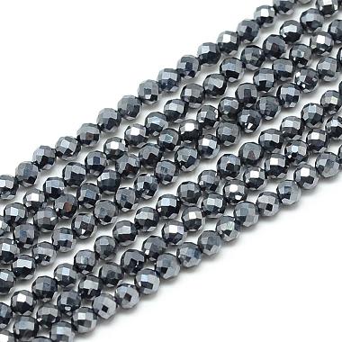 2mm Round Terahertz Stone Beads