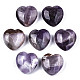 Natural Amethyst Heart Love Stones(G-S330-13A)-1