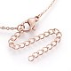 (Jewelry Parties Factory Sale)304 Stainless Steel Initial Pendant Necklaces(NJEW-G321-04RG-R)-3