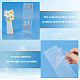 4Pcs 2 Styles Transparent Acrylic Earrings Display Stands(EDIS-DR0001-08)-3