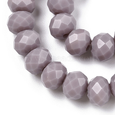 Opaque Solid Color Glass Beads Strands(GLAA-L026-6mm-01-01)-3